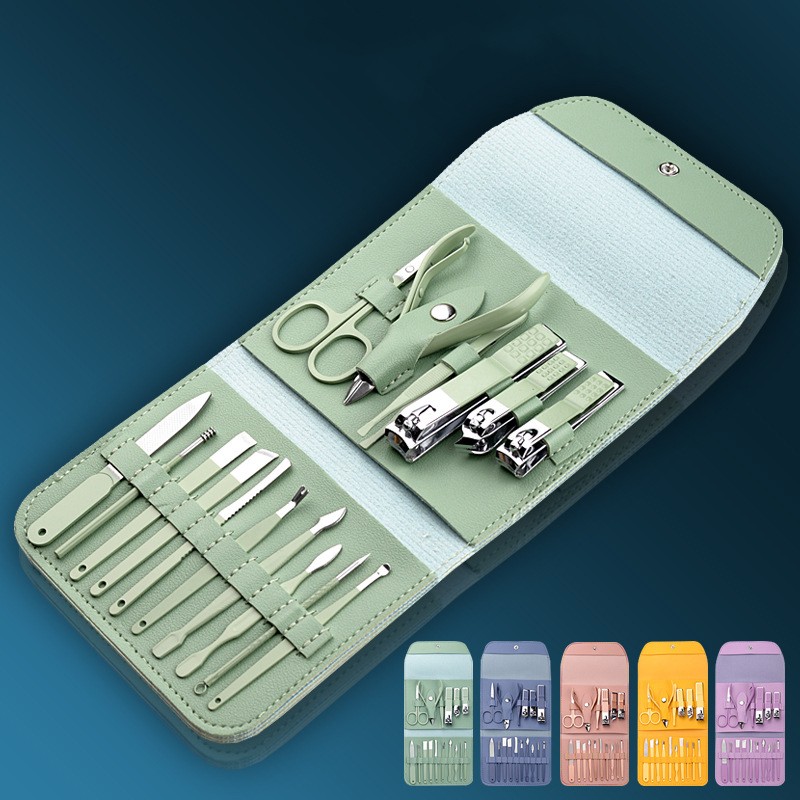 16pcs Stainless Steel Nail Cutter Tool_Set