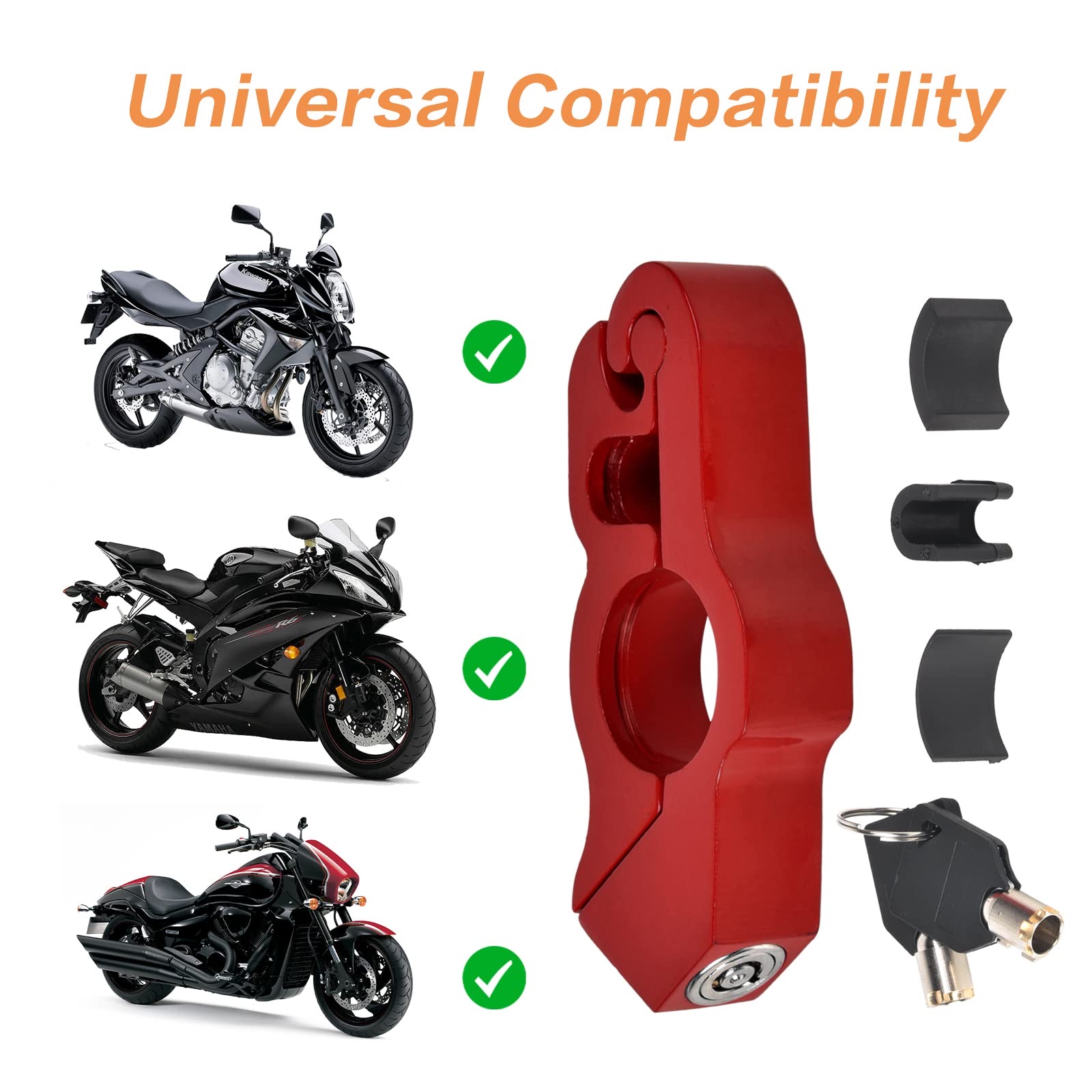 Motorcycle Handlebar Lock