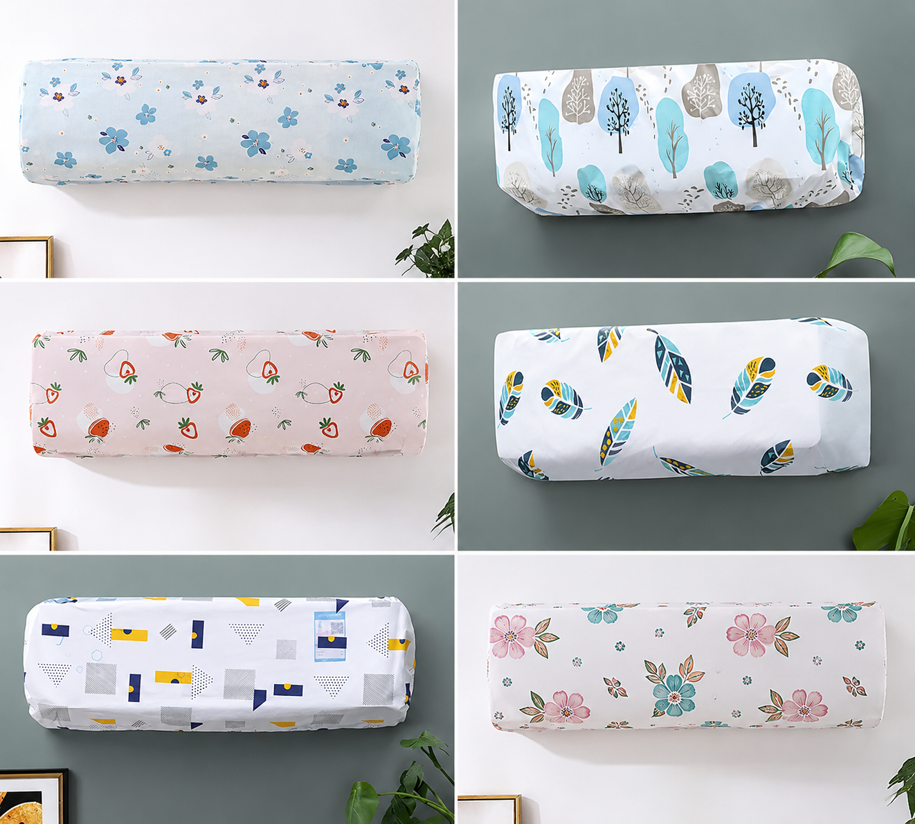 Dustproof Beautiful Design AC Cover